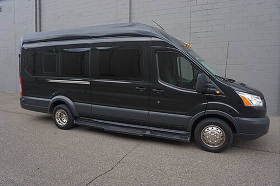 10-passenger party van