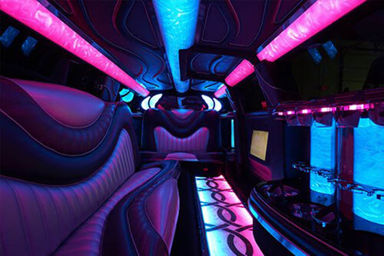 Flint limousine interior