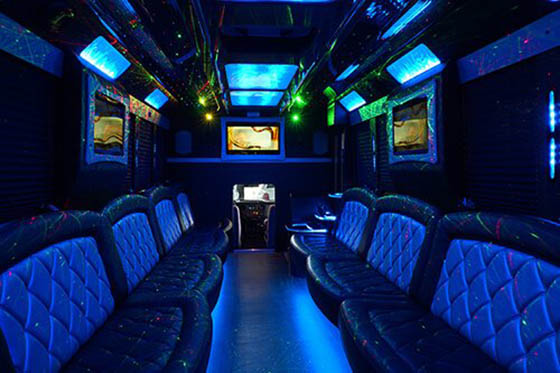 34-passenger party bus