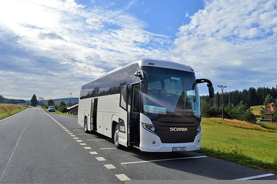 Shuttle buses and motor coaches